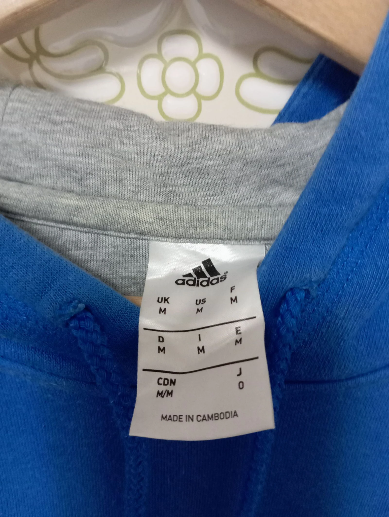 Sudadera Adidas Azul talla M – photo 3